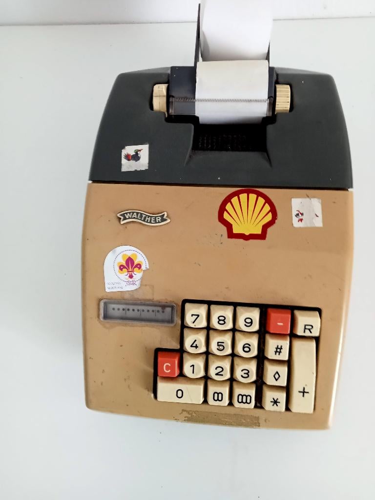 Reken tel machine, Ophalen, Gebruikt