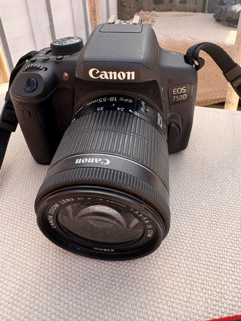 Canon EOS 750D Spiegelreflexcamera - Nieuwstaat, Spiegelreflex, Canon, Ophalen of Verzenden, Zo goed als nieuw