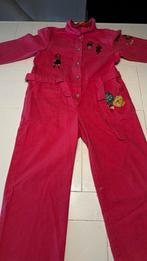 Oilily Tuinbroek Meisjes Maat 122 - Roze met applicaties, Kinderen en Baby's, Kinderkleding | Maat 122, Verzenden, Gebruikt, Meisje