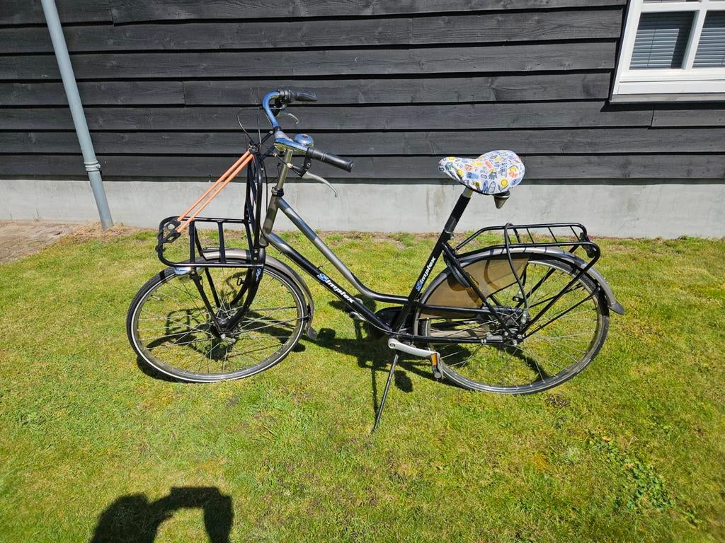 Simplex 1000 damesfiets fiets  3 versnellingen bagage rek, 55 cm of meer, Ophalen, Gebruikt, Minder dan 10 versnellingen