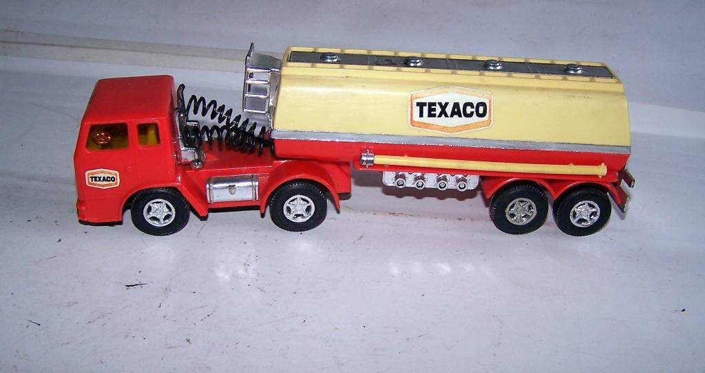 Prachtige vintage grote Texaco tankwagen. Compleet/izgs., Ophalen of Verzenden, Zo goed als nieuw