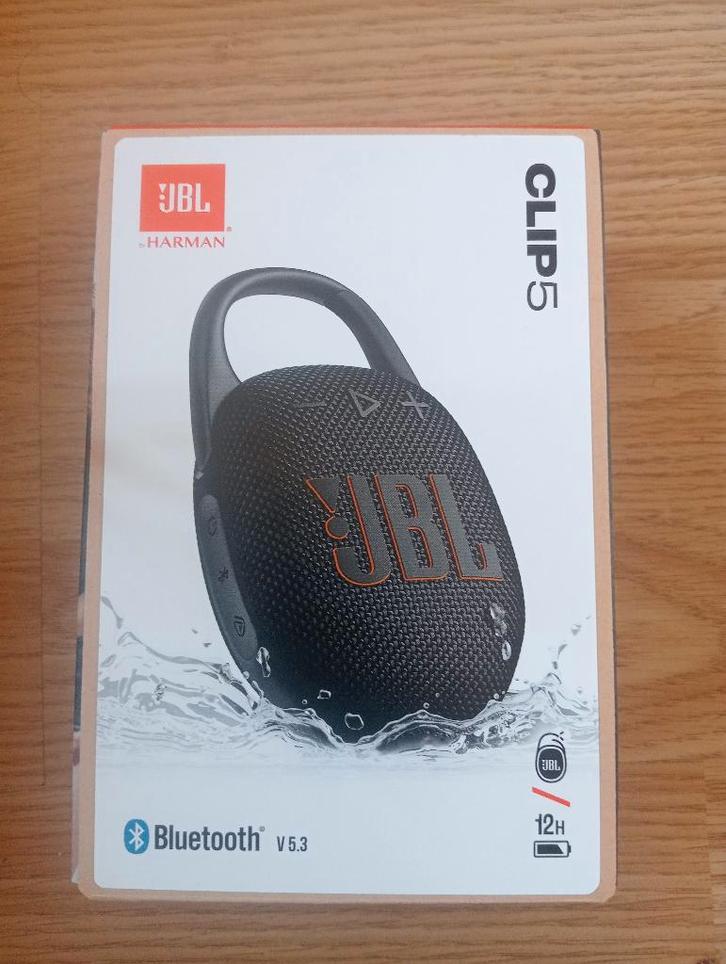 JBL Clip 5 - Draagbare Bluetooth Mini Speaker, Audio, Tv en Foto, Luidsprekers, Nieuw, Overige typen, 120 watt of meer, JBL, Ophalen of Verzenden