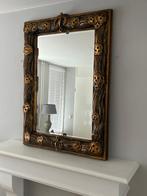 Goudkleurige spiegel eyecatcher !, Ophalen, Gebruikt, Rechthoekig, Minder dan 100 cm