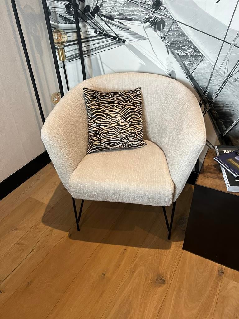 Mooie fauteuils  2 stuks, Huis en Inrichting, Stoelen, Ophalen of Verzenden, Zo goed als nieuw, Wit, Twee