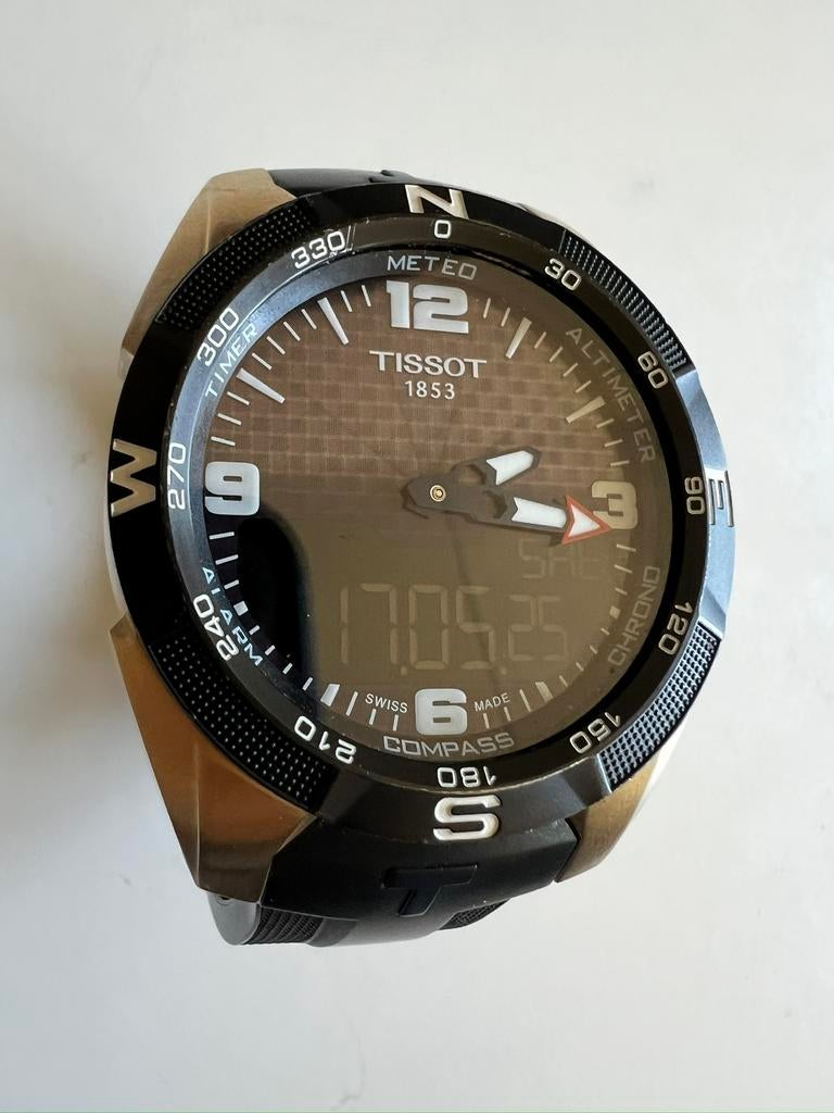 Mooie Tissot T- Touch Solar Expert speciale NBA Edition!, Overige materialen, Gebruikt, Polshorloge, Kunststof