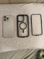 iPhone 15 Pro Max + Otterbox & Accessoirs, Zwart, IPhone 15 Pro Max, Zo goed als nieuw, Zonder simlock