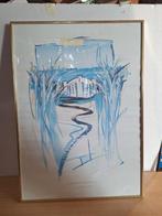 litho huis aan zee, Ophalen of Verzenden