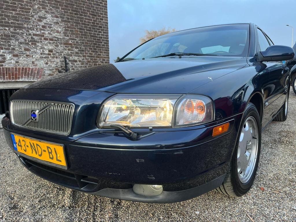 Volvo S80 2.9 Geartronic Dynamic LPG G3 door Koninklijk Huis, Auto's, Volvo, 196 pk, Zwart, Blauw, Bedrijf