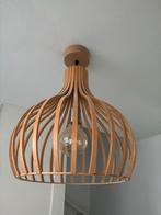Houten hanglamp, Huis en Inrichting, Ophalen, Zo goed als nieuw, Minder dan 50 cm