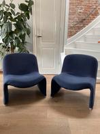 Artifort Alky Stoel - Twee stuks, Huis en Inrichting, Stoelen, Ophalen, Gebruikt, Twee, Blauw