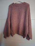 Leuke zgan oversized gebreide trui 1 maat t/m 42/44, Ophalen of Verzenden, Zo goed als nieuw, Maat 42/44 (L), Roze