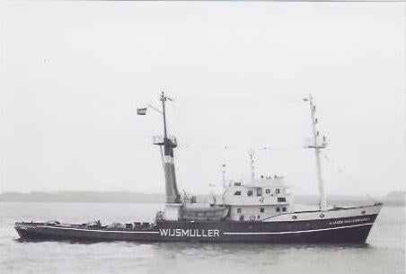 Sleepvaart, Verzamelen, Scheepvaart, Ophalen of Verzenden, Nieuw, Kaart, Foto of Prent