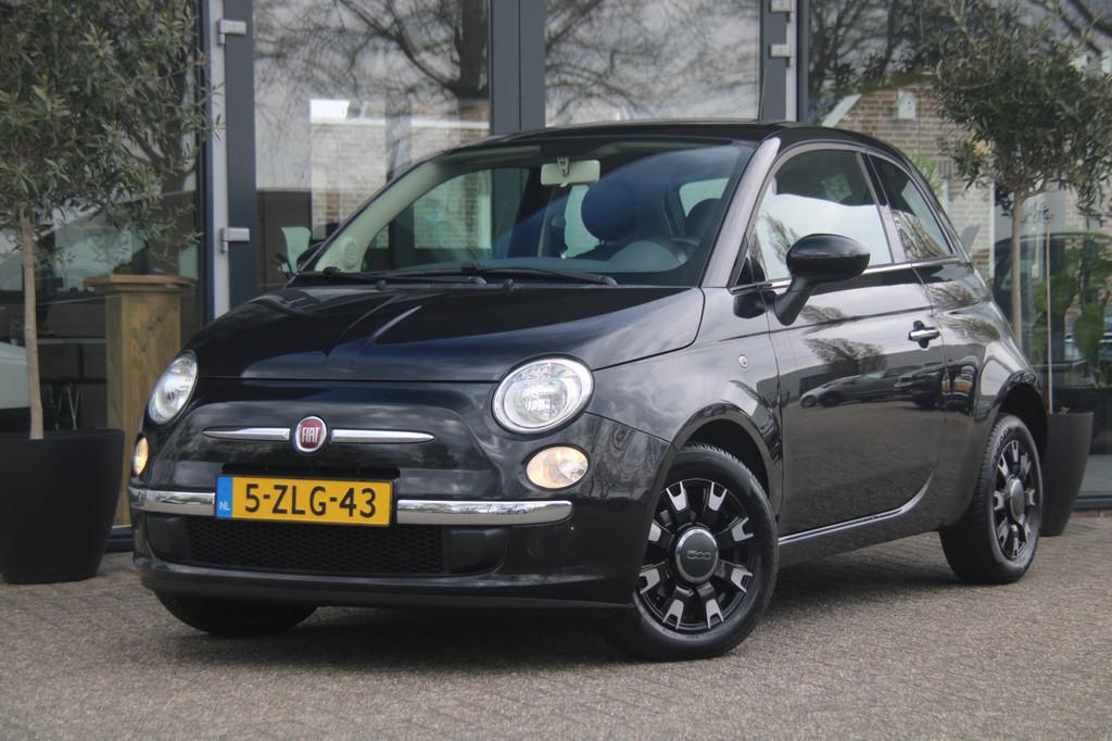Fiat 500 1.2 Lounge | Pano | Leder | LM | (bj 2013), Euro 5, Gebruikt, 4 cilinders, Start-stop-systeem