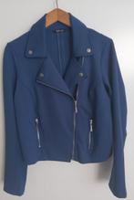 MS Mode blauw rekbaar jasje met rits, maat M, Nieuw, MS Mode, Stichting Angel's Choice, Angelschoice@gmail.com