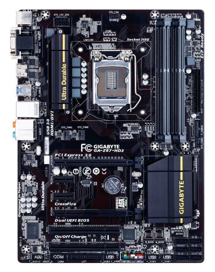 Gigabyte GA-Z87-HD3 Moederbord, Computers en Software, Moederborden, Zo goed als nieuw, Intel, DDR3, Ophalen of Verzenden