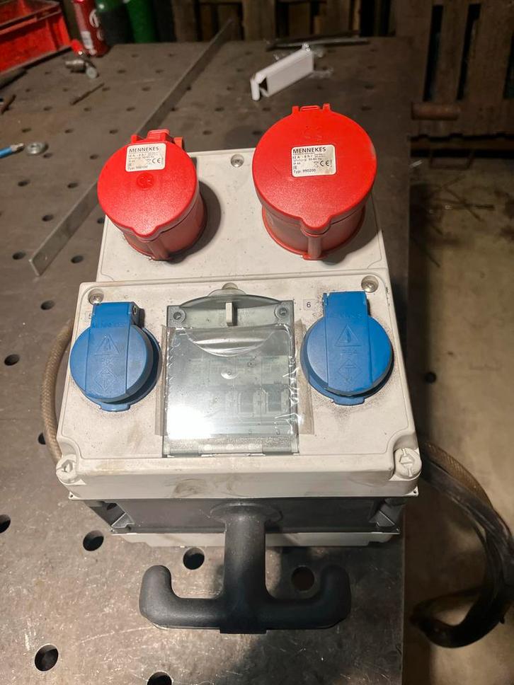 Mennekes Amaxx verdeelkast, Doe-het-zelf en Verbouw, Elektra en Kabels, Gebruikt, Overige typen, Ophalen of Verzenden