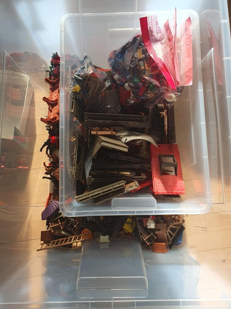 Grote partij Playmobil Ridders en Piraten, Kinderen en Baby's, Speelgoed | Playmobil, Ophalen of Verzenden, Gebruikt, Los playmobil