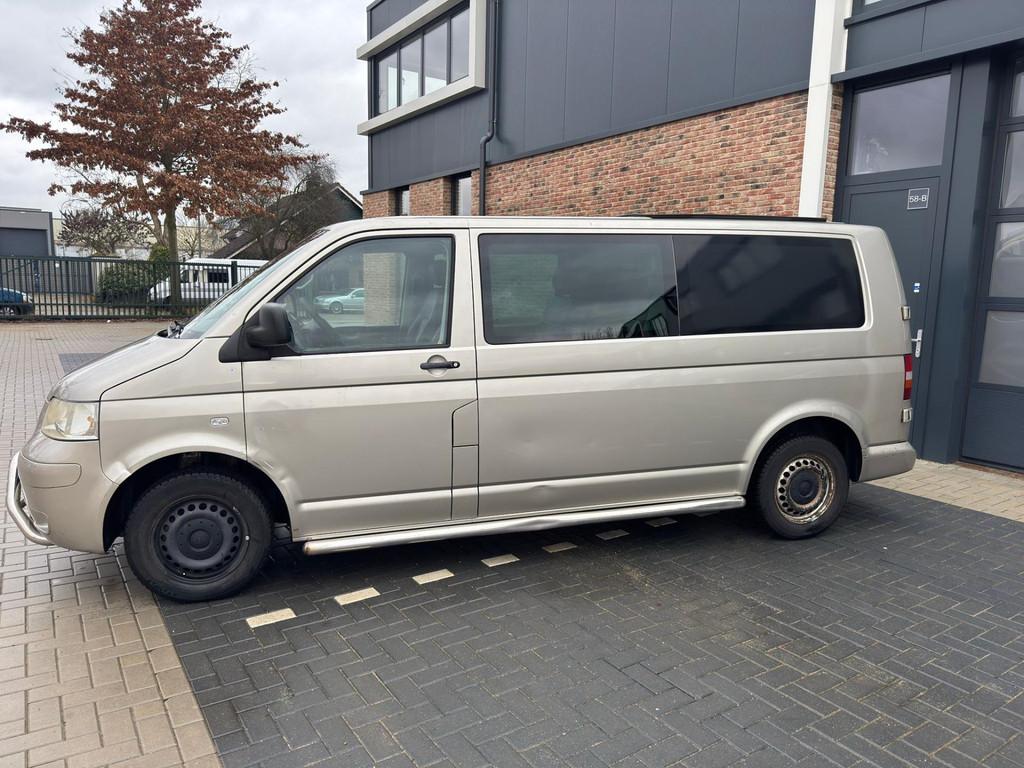 Volkswagen Transporter 2.5 TDI 340 4Motion Highline DC, Auto's, Bestelauto's, Gebruikt, Volkswagen, Bedrijf, Vierwielaandrijving