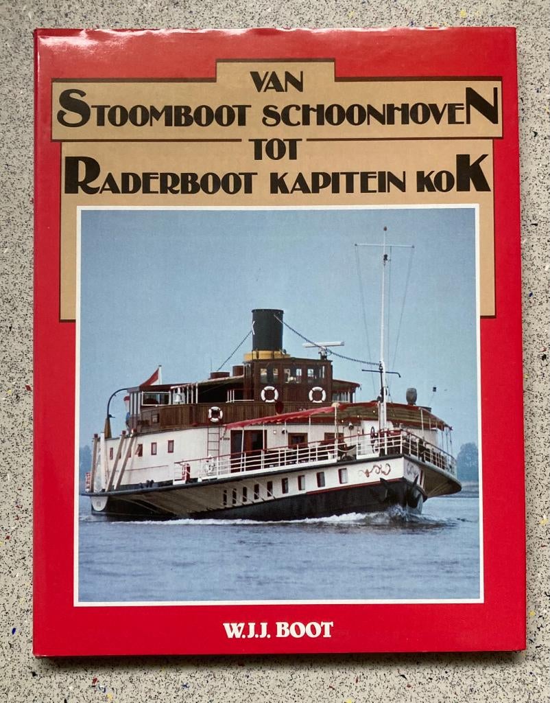 Van Stoomboot Schoonhoven tot Raderboot Kapitein Kok, Verzenden, Zo goed als nieuw, Motorboot, Boek of Tijdschrift