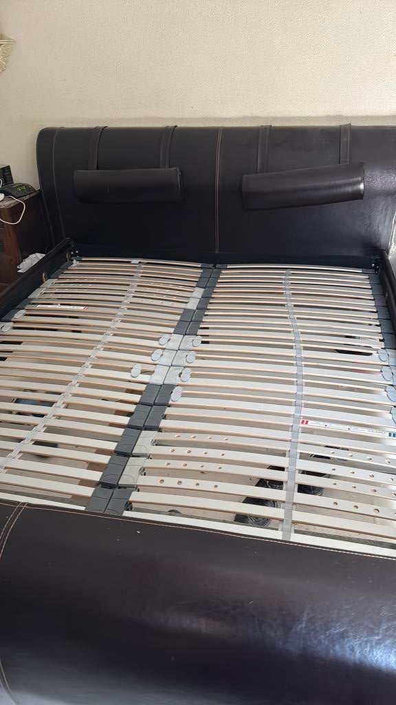 Ombouw bed, Ophalen, Tweepersoons, Zo goed als nieuw, 180 cm