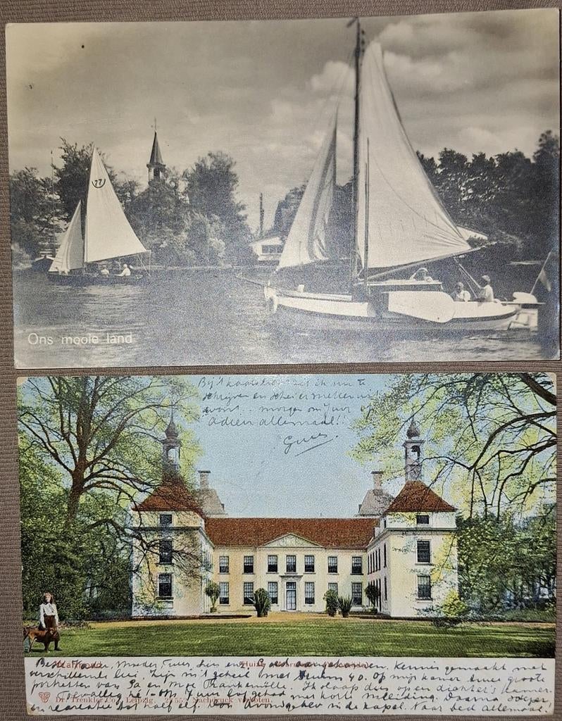 2x Warmond • 1905 • Jaren '30, Verzenden, Voor 1920, Gelopen, Zuid-Holland