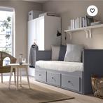 Ikea Hemnes sofa bed in perfect condition, incl.2 mattresses, Ophalen of Verzenden, Zo goed als nieuw, Tweepersoons, 140 cm