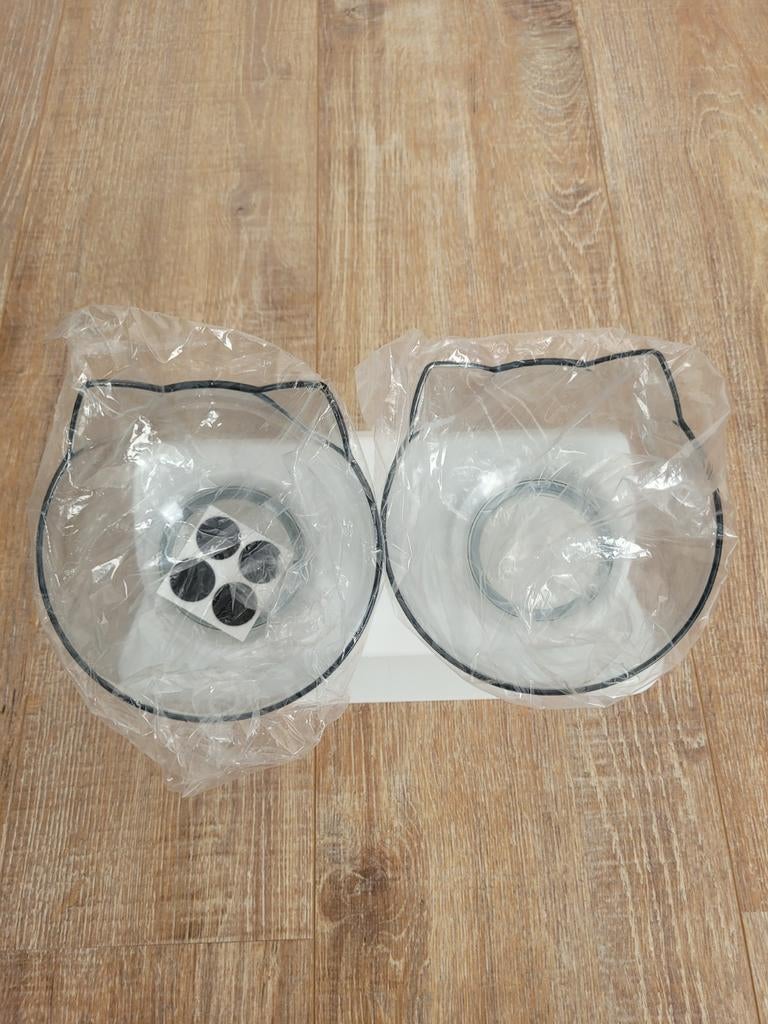 Nieuw! Kattenvoer/drinkbakjes ergonomisch, Ophalen of Verzenden, Ergonomisch, Nieuw