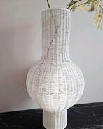 Light & Living metalen witte grote vazen japandi  50 cm!, Overige materialen, Wit, Nieuw, Ophalen of Verzenden