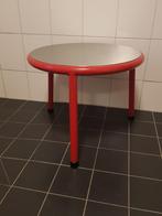 Vintage Fritz Hansen (Niels Gammelgaard)  bijzettafel, Huis en Inrichting, Tafels | Bijzettafels, Minder dan 55 cm, Rond, Zo goed als nieuw