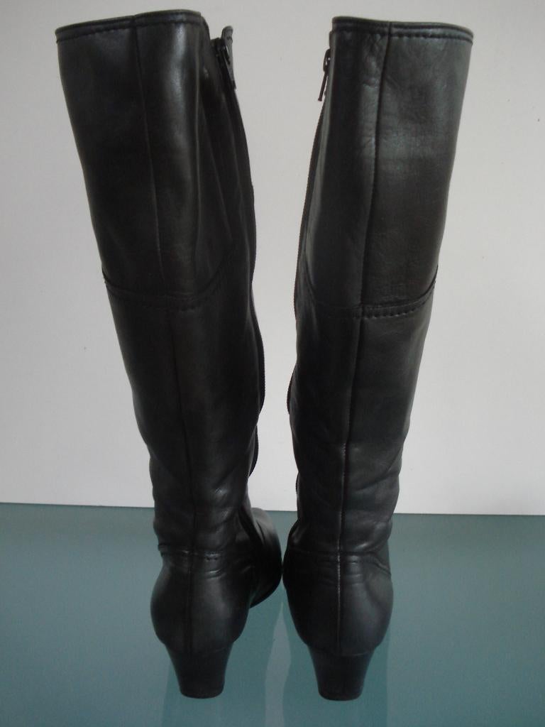 Gabor laarzen 36.5 zwart leer | Gratis verzenden, Hoge laarzen, Verzenden, Zwart, Gabor