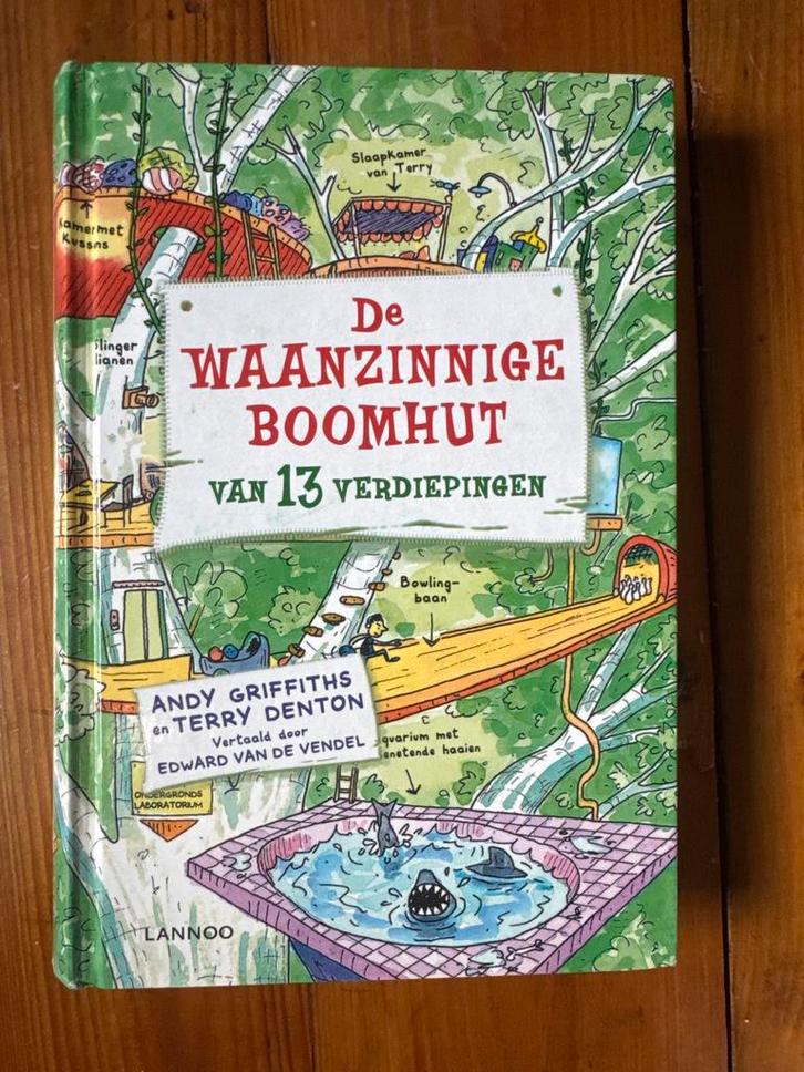 De Waanzinnige Boomhut van 13 Verdiepingen - Andy Griffiths, Boeken, Kinderboeken | Jeugd | onder 10 jaar, Gelezen, Fictie algemeen
