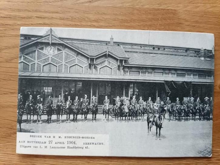 Oude ansichtkaart Rotterdam 27 april 1904, Ophalen of Verzenden, Voor 1920, Ongelopen, Zuid-Holland
