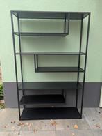 WOOOD wandrek Teun zwart metaal 120x190x35 cm, Ophalen, 50 tot 100 cm, Minder dan 100 cm, Metaal