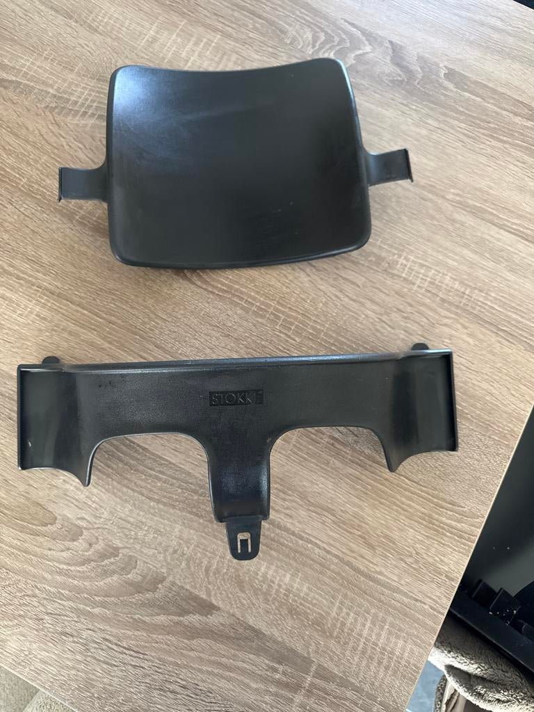 Stokke Tripp Trapp Baby Set Zwart, Kinderen en Baby's, Kinderstoelen, Ophalen of Verzenden, Gebruikt, Meegroeistoel, Stoelverkleiner