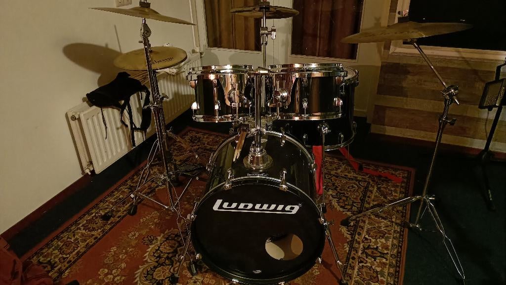 Drumstel, Ophalen, Gebruikt, Ludwig