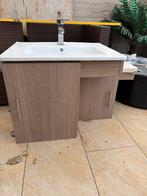 Wastafel met onderkast en kraan - Gebruikt, Doe-het-zelf en Verbouw, Sanitair, Ophalen, Gebruikt, Wastafel