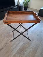 Antieke Butler tray plantentafel bar, Ophalen, Zo goed als nieuw, Rechthoekig, Hout