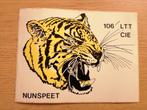 Grote sticker 106 LTT CIE Nunspeet, Ophalen of Verzenden, Zo goed als nieuw, Overige typen