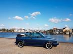 Volkswagen Golf 1.8 Cabrio 1990 Blauw. Let op: schade!, Auto's, Volkswagen, Voorwielaandrijving, Stof, 4 cilinders, Cabriolet