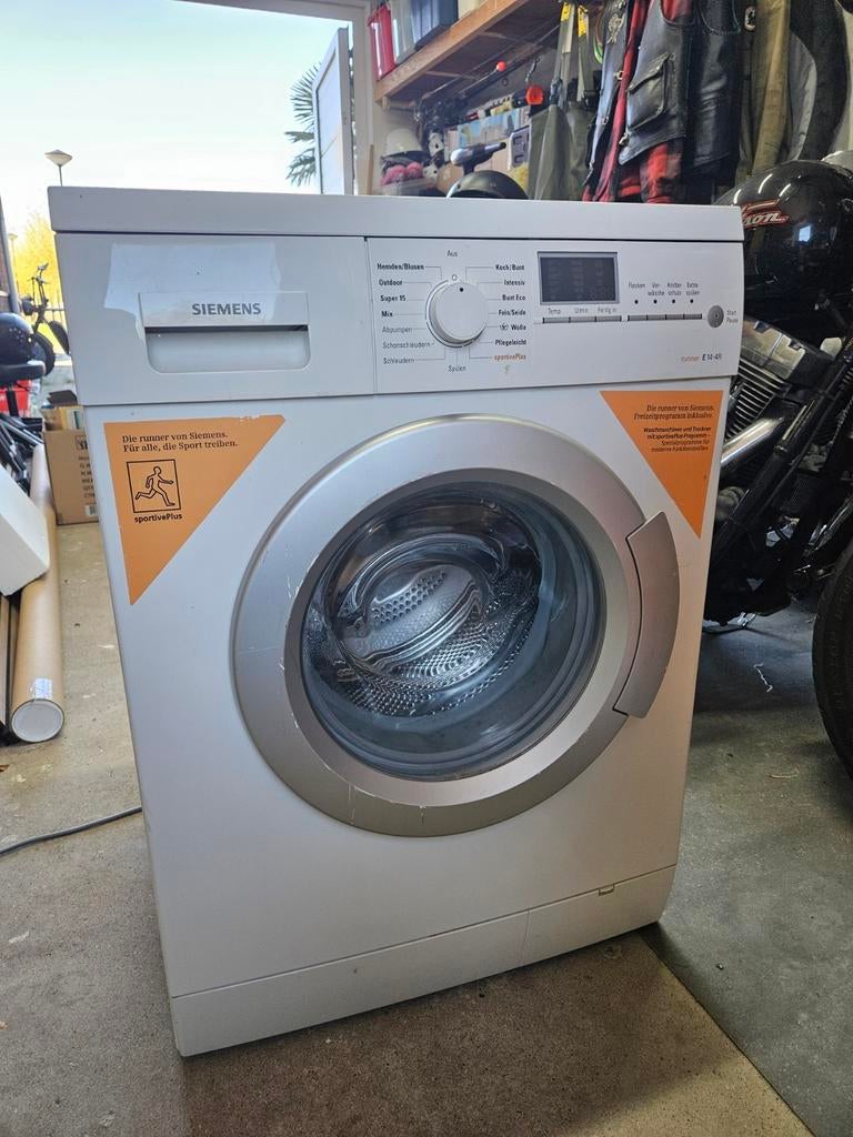 Siemens wasmachine (6kg) - Runner E14-4R, Ophalen, Gebruikt, Wolwasprogramma, Voorlader