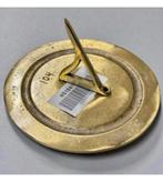 Premium massief messing zonnewijzer klok deco tarrot zon, Nieuw, Ophalen of Verzenden, H, H