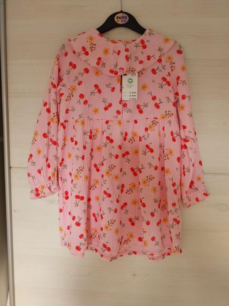 Nieuw leuk roze Hema jurkje, Meisje, Nieuw, Ophalen of Verzenden, Jurk of Rok