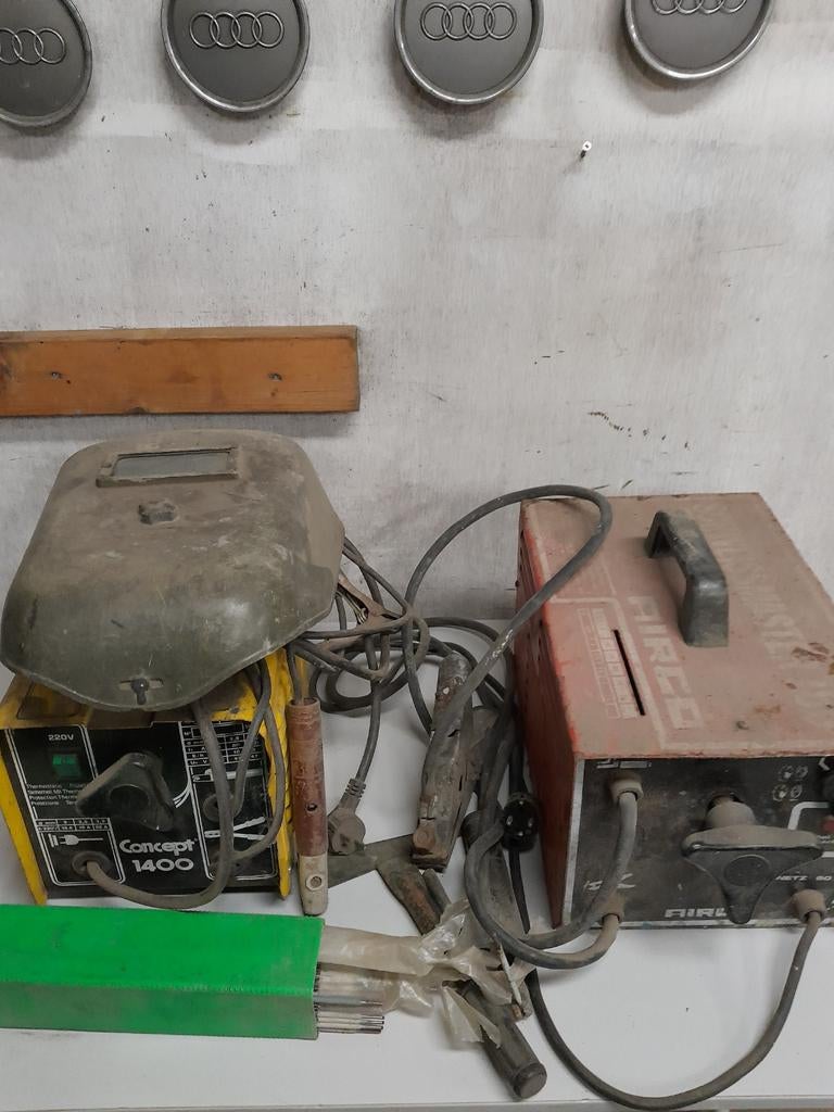 Te koop las apparaten, Doe-het-zelf en Verbouw, Gereedschap | Lasapparaten, Ophalen, Gebruikt, Elektroden