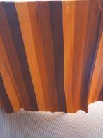 Vintage gestreepte gordijnen., Ophalen of Verzenden, Zo goed als nieuw, Rechthoekig, 50 cm of meer