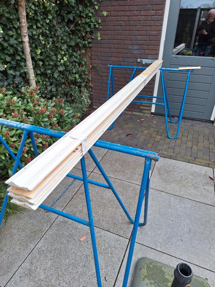 architraven, Doe-het-zelf en Verbouw, Plinten en Afwerking, Nieuw, Lijsten, Overige materialen, 250 cm of meer, Ophalen