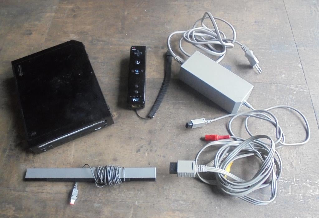 Nintendo Wii spelconsole (zie foto's), Ophalen of Verzenden, Gebruikt, Met 1 controller