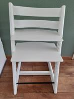 Super mooie Stokke Tripp Trapp kinderstoel ZGAN - WIT, Ophalen, Zo goed als nieuw, Meegroeistoel, Aanschuifbaar