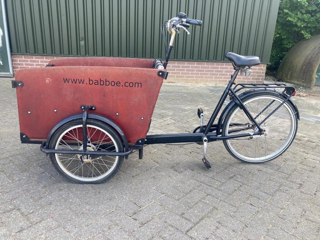 Babboe bakfiets 4 persoons incl gordels., Fietsen en Brommers, Fietsen | Bakfietsen, Ophalen of Verzenden, Gebruikt, 4 kinderen of meer