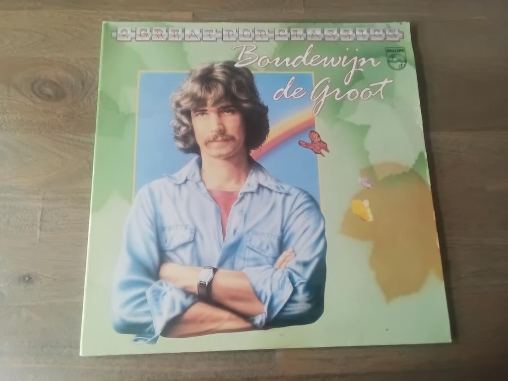 Boudewijn de Groot- 2 Great Pop Classics dubbel lp, Cd's en Dvd's, Vinyl | Nederlandstalig, Ophalen of Verzenden, Gebruikt, 12 inch