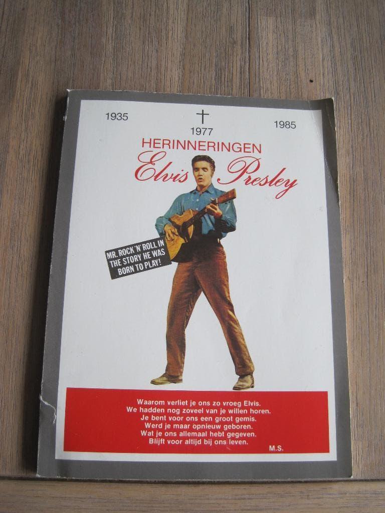 boek Herinneringen Elvis Presley. 1985. ISBN  8710818004108, Ophalen of Verzenden, Gebruikt, Boek, Tijdschrift of Artikel